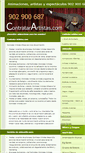 Mobile Screenshot of contratarartistas.com